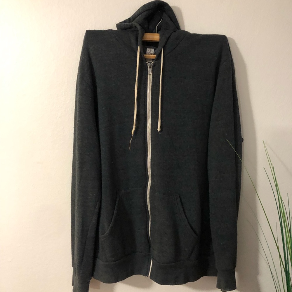 Alternative Earth zipped Hoodie
